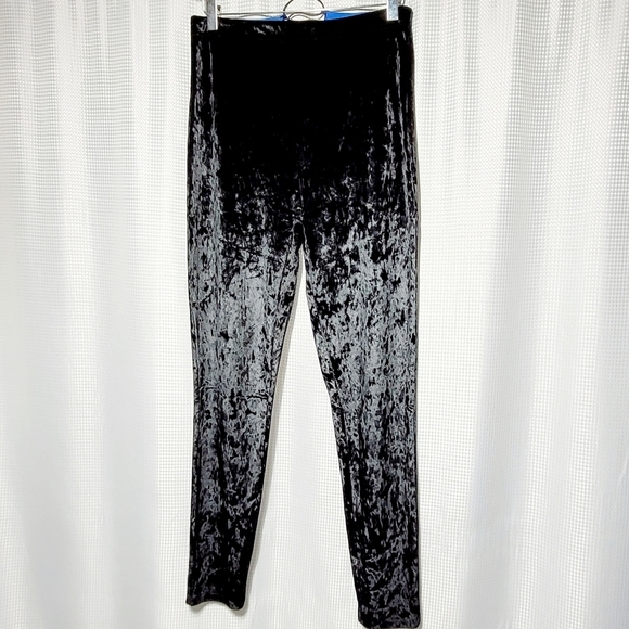 Yitty Black Velvet Hi-Rise Shape & Firm from Lizzo Women's Leggings (XL) - Picture 2 of 9